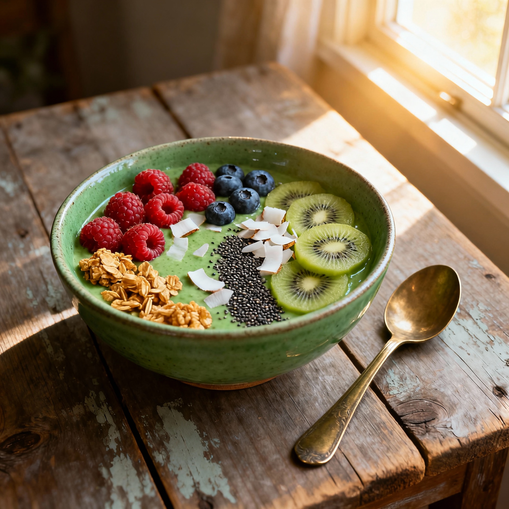 Miska Rise & Shine Green Power Smoothie Bowl
